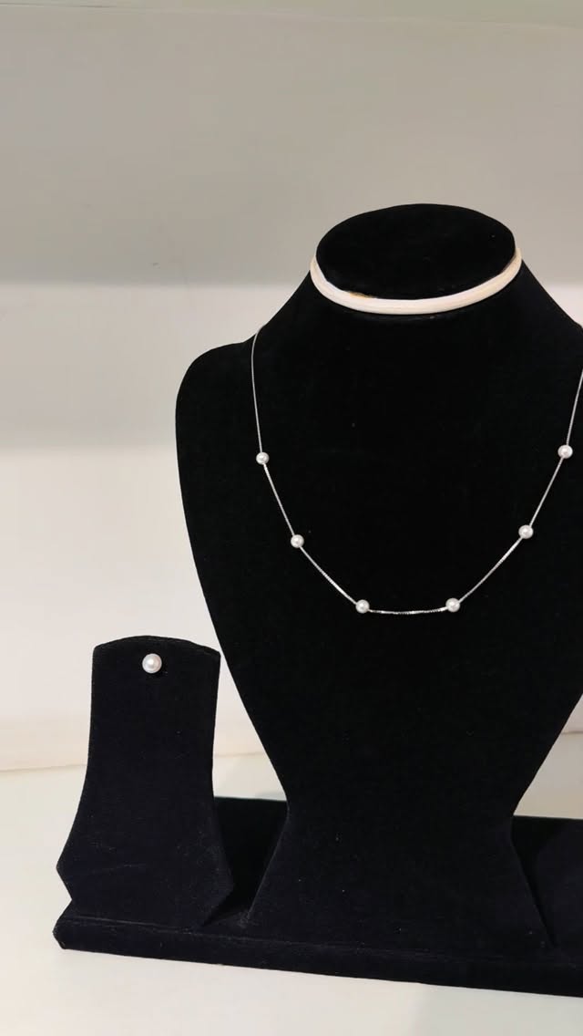 PEARL SILVER CHAIN